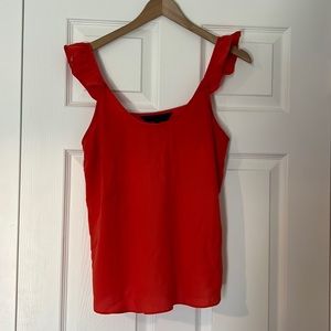 Rachel Roy ruffle strap cami